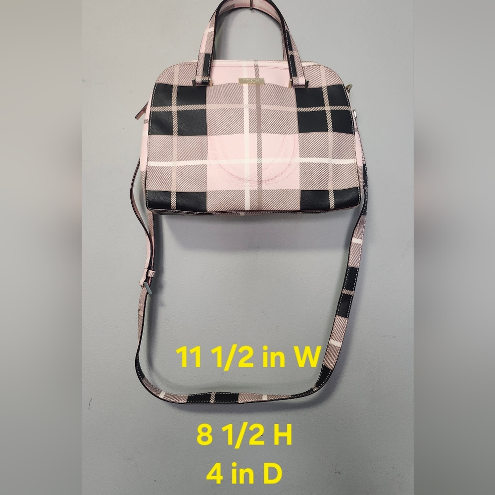 Kate Spade Plaid Satchel